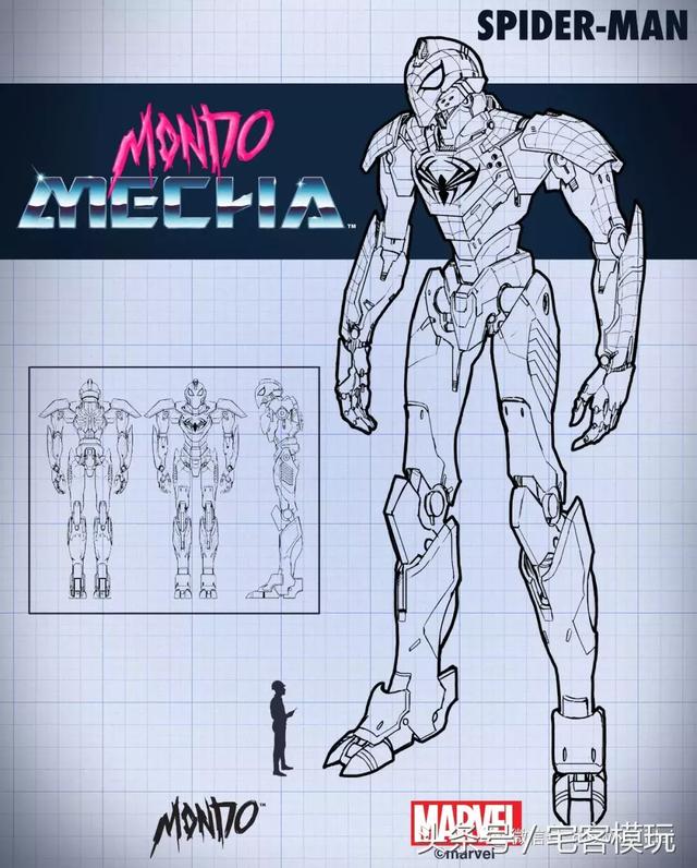 资讯:新玩家加入 这次是拿到漫威版权MONDO MECHA 漫威英雄机甲